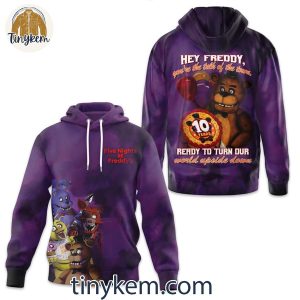 Five Nights At Freddys Ready To Turn Our World Upside Down T Shirt Hoodie Sweatshirt 2 eS1ut