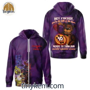 Five Nights At Freddys Ready To Turn Our World Upside Down T Shirt Hoodie Sweatshirt 3 MvYRm