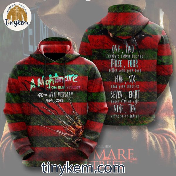 Freddy Krueger The Nightmare On Elm’s Street Halloween Unisex T-Shirt, Hoodie