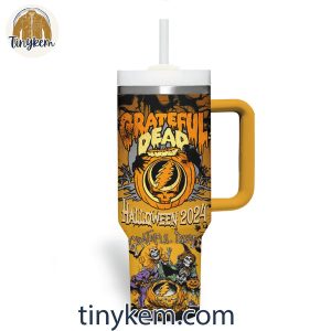 Grateful Dead Halloween 2024 In The Dark Desert Highway 40 Oz Tumbler 3 CG6s6