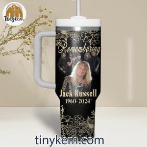 Great White Remembering Jack Russell 1960 2024 Rest In Peace 40 Oz Tumbler 2 lsr5n