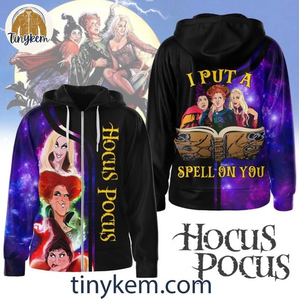 Hocus Pocus I Put A Spell On You Halloween Hoodie Sweatshirt T-Shirt