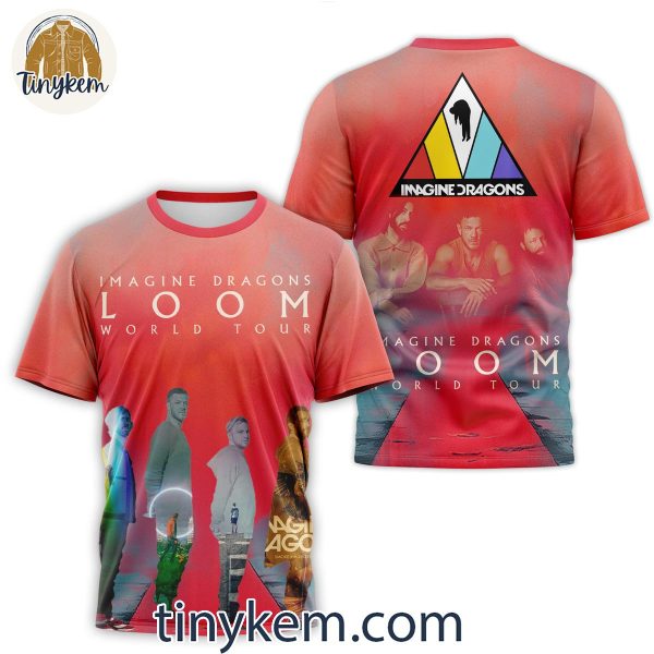 Imagine Dragons Loom World Tour 2024 T-Shirt Hoodie Sweatshirt