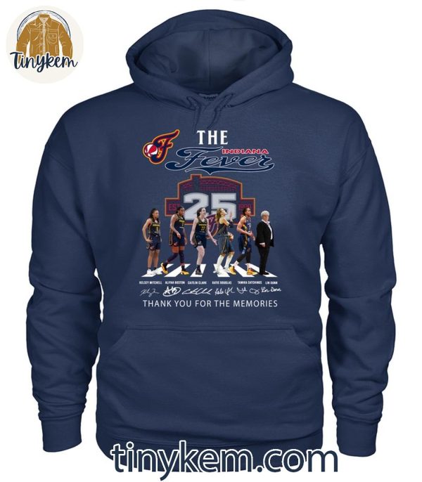 Indiana Fever The WNBA Team Proud Fan With The Legendary Memories Shirt