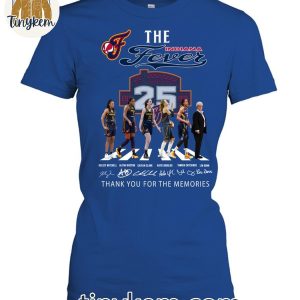 Indiana Fever The WNBA Team Proud Fan With The Legendary Memories Shirt 3 DZoAj