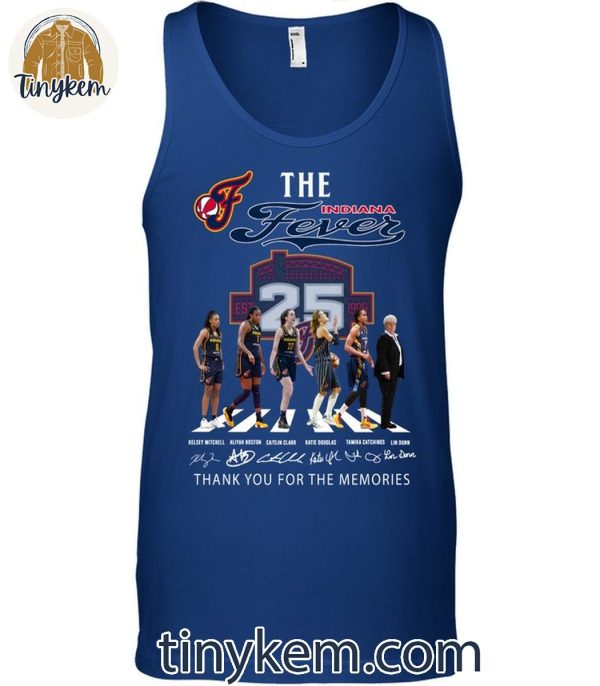 Indiana Fever The WNBA Team Proud Fan With The Legendary Memories Shirt