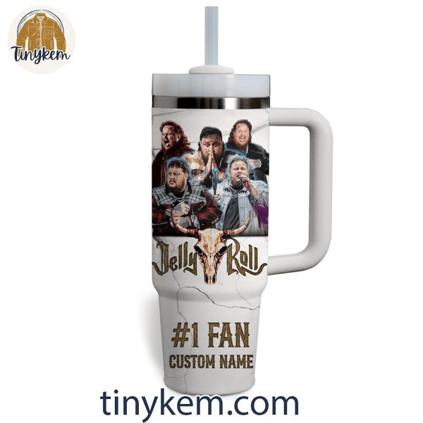 Jelly Roll The Best #1 Fan It’s All Be Alright Customized 40 Oz Tumbler