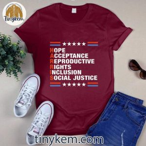 Kamala Harris Hope Acceptance Social Justice For 47th President T Shirt 9 QUp6L