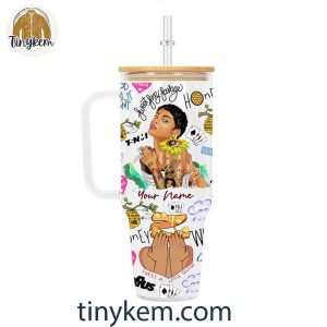 Kehlani Don Julio Made Me A Fool For You Customized Glass 40 Oz Tumbler