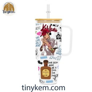 Kehlani Don Julio Made Me A Fool For You Customized Glass 40 Oz Tumbler 3 iQ6NC