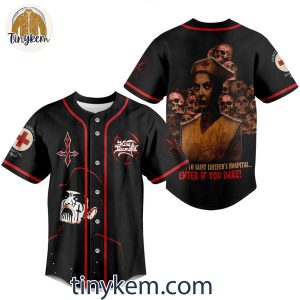 King Of Diamond Enter Saint Lucifers Hospital If You Dare Baseball Jersey 2 dcnQK