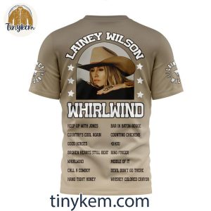 Lainey Wilson Whirlwind Album 2024 Keep Up With Jones T Shirt Hoodie Sweatshirt 3 o6rL7