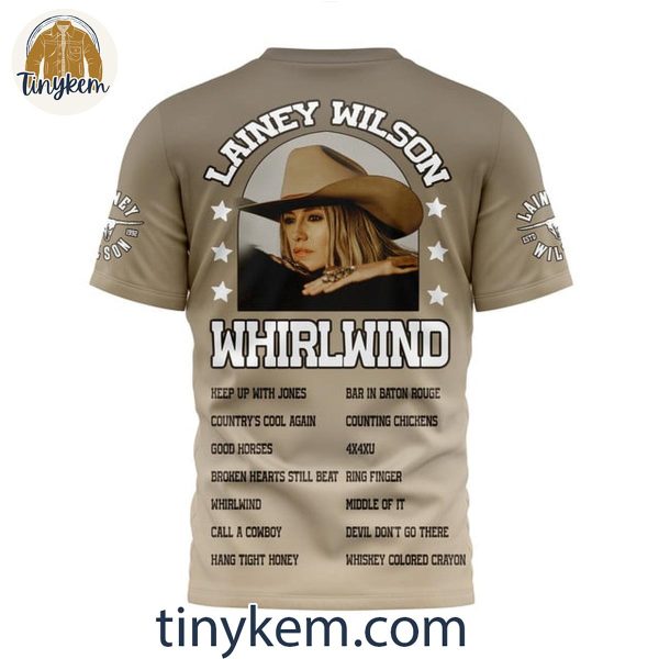 Lainey Wilson Whirlwind Album 2024 Keep Up With Jones T-Shirt Hoodie Sweatshirt