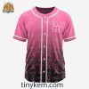 Los Angeles Angels Fight Breast Cancer Customized Baseball Jersey