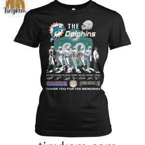 Miami Dolphins Thank You The Dolphins 1972 Perfect Season Shirt 3 7EGTo