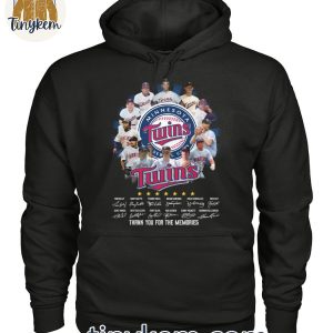 Minnesota Twins Baseball Legends Squad Thank You Shirt