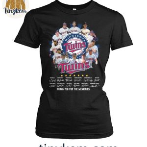 Minnesota Twins Baseball Legends Squad Thank You Shirt 4 VtbbB