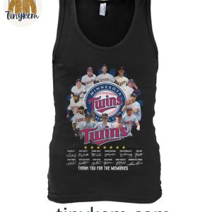 Minnesota Twins Baseball Legends Squad Thank You Shirt 5 bHVuG