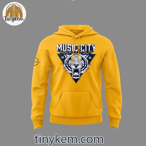 Music City Hockey Tour 2024-2025 Playing All The Smash Hit 3D Hoodie Shirt