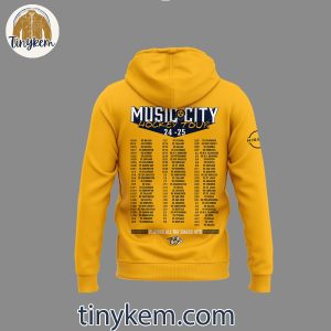 Music City Hockey Tour 2024 2025 Playing All The Smash Hit 3D Hoodie Shirt 3 eujHa