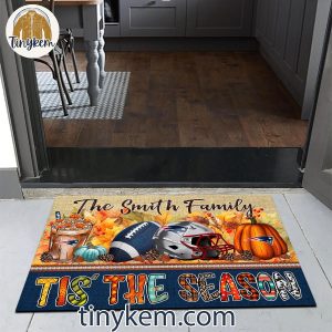 New England Patriots Fall Tis The Season Customized Doormat 4 1jDgU