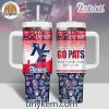 New England Patriots Go Pats Patriots Nation 40 Oz Tumbler