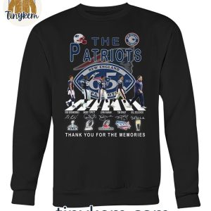 New England Patriots Thank You For The Super Bowl Title 65 Years Shirt