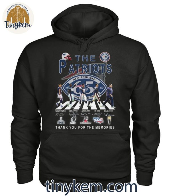 New England Patriots Thank You For The Super Bowl Title 65 Years Shirt