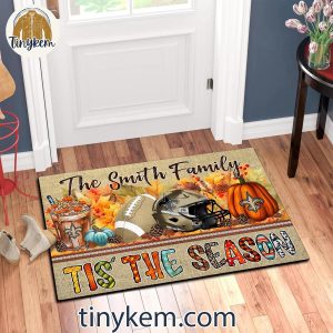 New Orleans Saints Fall Tis The Season Customized Doormat 5 9trLO