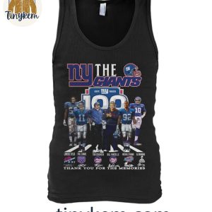 New York Giants 100th Anniversary Thank You For The Memories Of Legends T Shirt 4 SMuHI