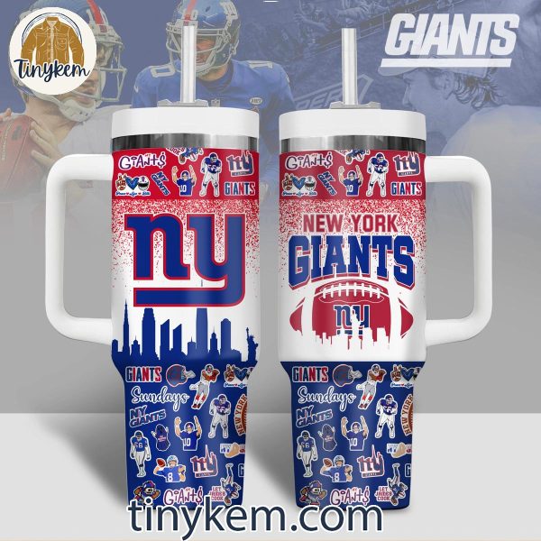 New York Giants Sunday Let’s James Cook 40 Oz Tumbler