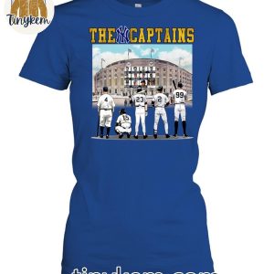 New York Yankees MLB Team The Captains Of All The Generations Shirt 3 rrGk3