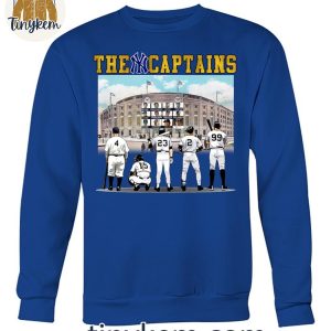 New York Yankees MLB Team The Captains Of All The Generations Shirt 5 wtV5X