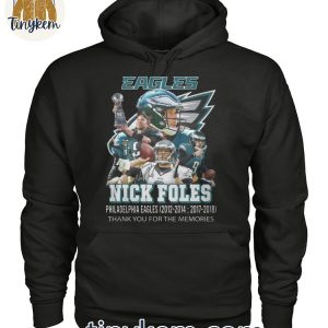 Nick Foles Philadelphia Eagles The Memories Grateful 2012-2024-2017-2018 T-Shirt