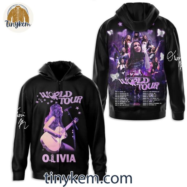 Olivia Rodrigo Guts World Tour In 2024 Unisex T-Shirt Hoodie Sweatshirt