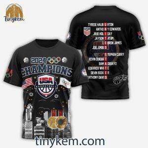 Olympic 2024 Champions USA Basketball Unisex T Shirt2C Sweatshirt2C Hoodie 4 gRDvC