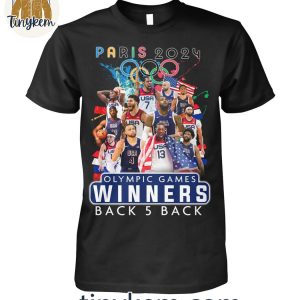 Olympic 2024 Champions USA Basketball Unisex T-Shirt, Sweatshirt, Hoodie