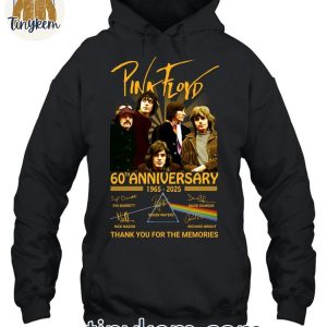 Pink Floyd 60th Anniversary 1965 2025 Thank You Shirt 2 eMwNA