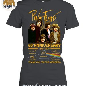 Pink Floyd 60th Anniversary 1965 2025 Thank You Shirt 3 yYsVj