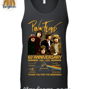 Pink Floyd 60th Anniversary 1965 2025 Thank You Shirt 4 brXDC