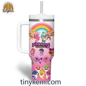 Pinkfong Happy School Wonderstar Customized 40 Oz Tumbler 2 CZLdW