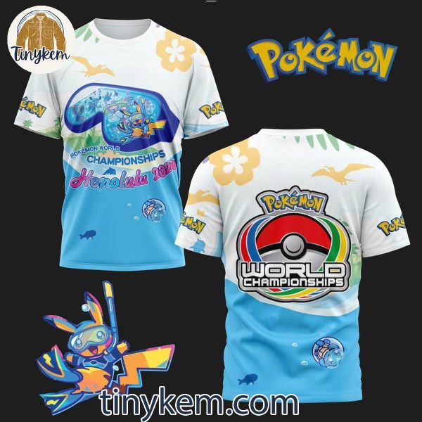 Pokemon World Championship Honolulu 2024 T-Shirt Sweatshirt Hoodie