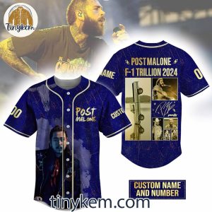 Post Malone 2024 Customized Baseball Jersey