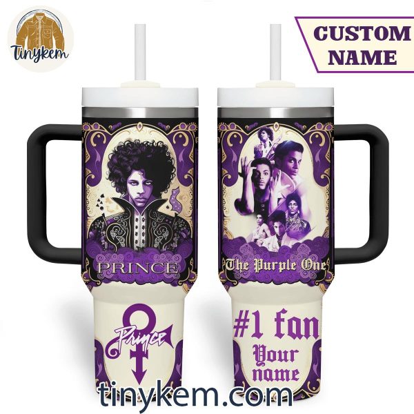 Prince #1 Fan The Purple One Customized 40 Oz Tumbler