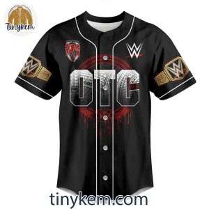 Roman Reigns WWE Original Tribal Chief Baseball Jersey 3 afFcT