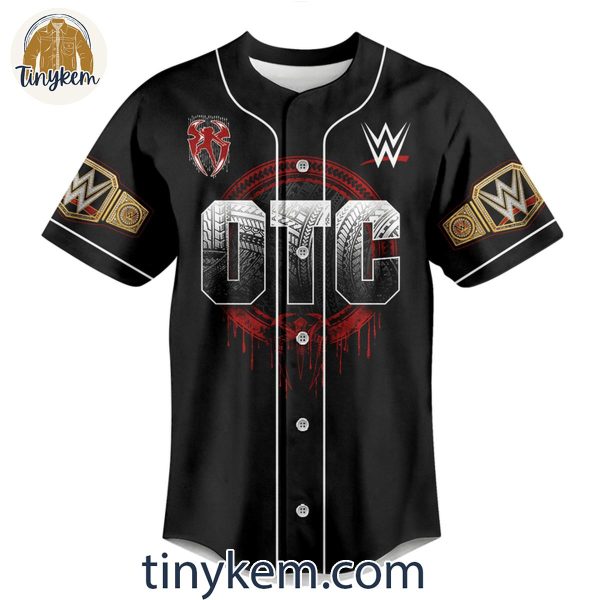 Roman Reigns WWE Original Tribal Chief Baseball Jersey