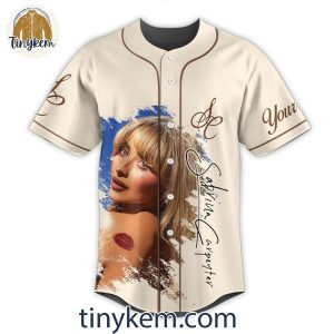 Sabrina Carpenter Short N’ Sweet US Tour 2024 Personalized Baseball Jersey