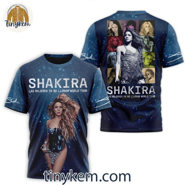 Shakira 2024 Las Mujeres Ya No Lloran World Tour Unisex Hoodie, T-Shirt, Sweatshirt