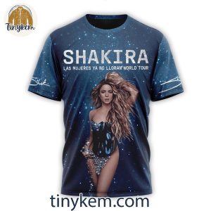 Shakira 2024 Las Mujeres Ya No Lloran World Tour Unisex Hoodie T Shirt Sweatshirt 4 HLUwI