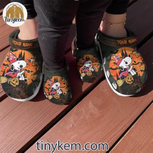 Snoopy In Halloween Be Wicked Customized Crocs Clogs 2 aXLKs